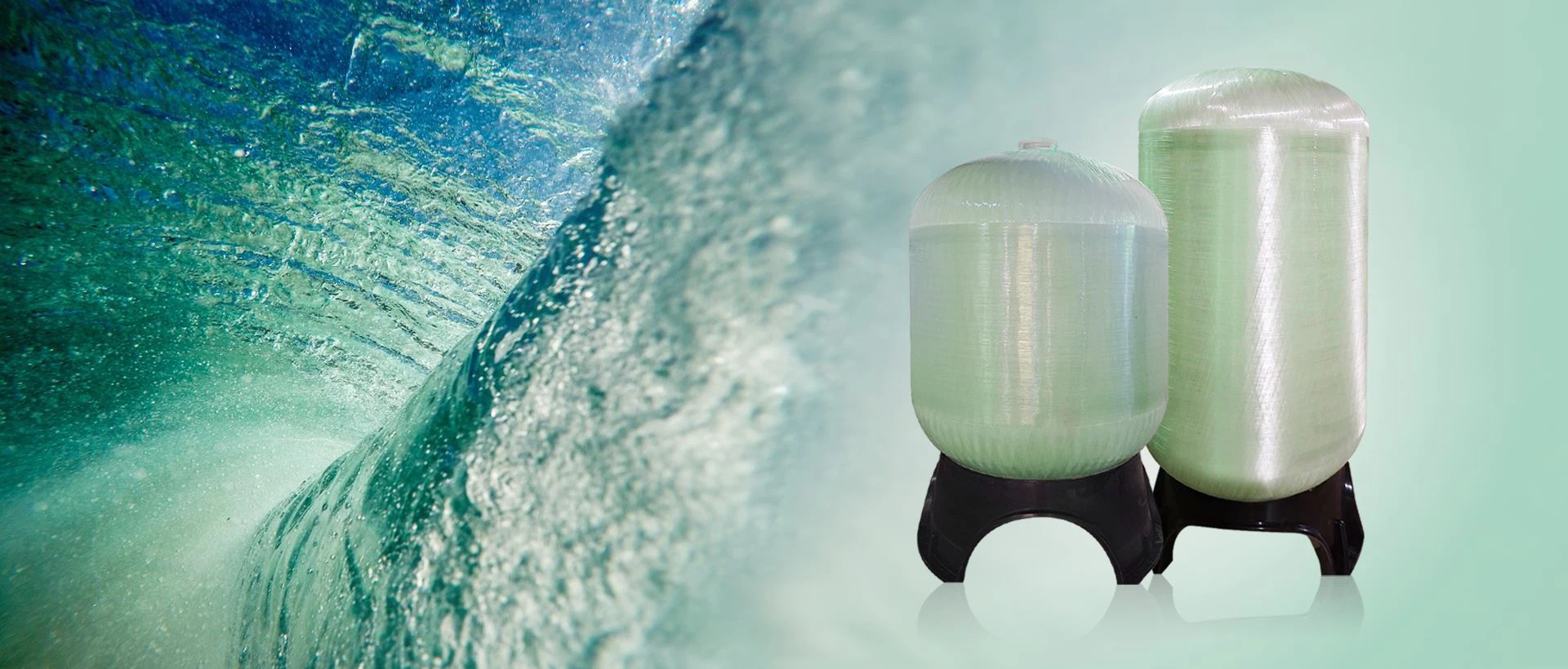 Fiberglass pressure vessel tank